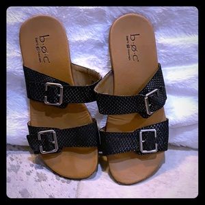 BORN slip on sandals!